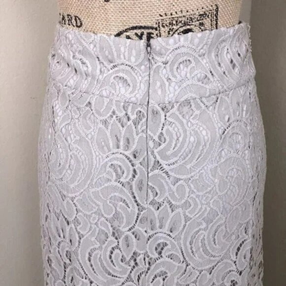 Alfani French Stone Lace Skirt 12 NWT - Picture 5 of 6